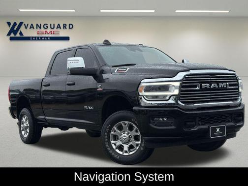 Diamond Black Crystal Pearlcoat 2024 RAM 2500 Laramie Crew Cab 4x4 6'4' Box