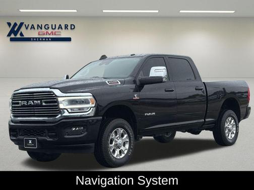 Diamond Black Crystal Pearlcoat 2024 RAM 2500 Laramie Crew Cab 4x4 6'4' Box