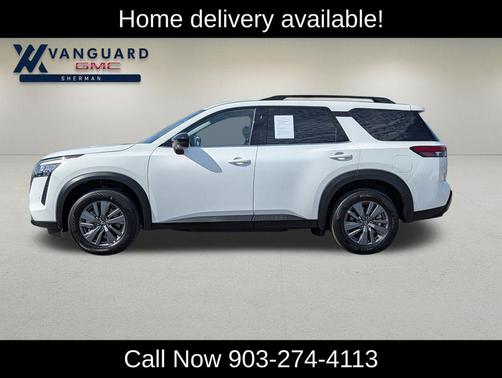 Glacier White 2026 Nissan Pathfinder SV
