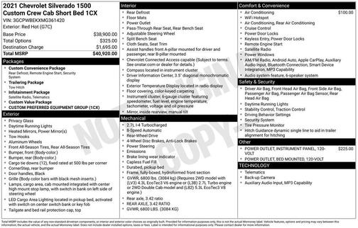 Red Hot 2021 Chevrolet Silverado 1500 Custom