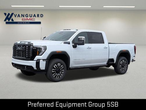 Glacier White Tricoat 2026 GMC Sierra 2500 Denali Ultimate