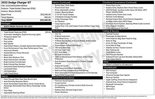 2022 Dodge Charger GT