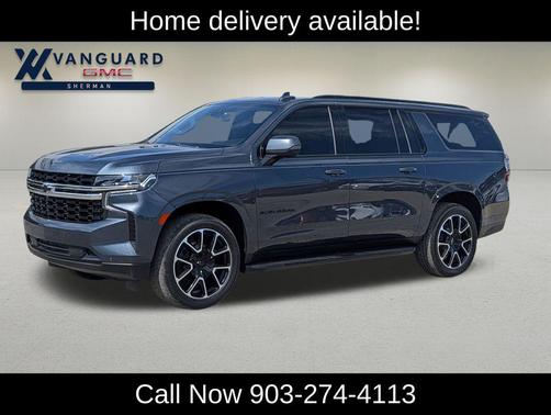 Shadow Gray Metallic 2021 Chevrolet Suburban RST