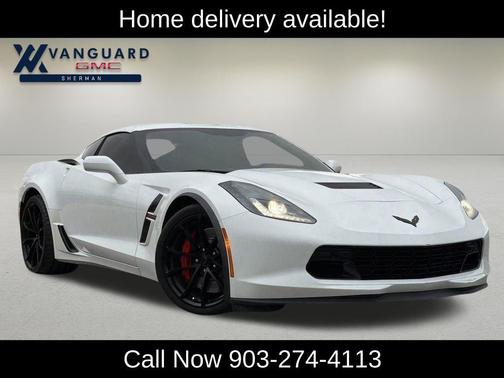 Arctic White 2019 Chevrolet Corvette Grand Sport