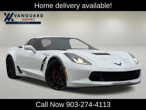 Arctic White 2019 Chevrolet Corvette Grand Sport