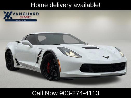 Arctic White 2019 Chevrolet Corvette Grand Sport