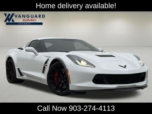 Arctic White 2019 Chevrolet Corvette Grand Sport