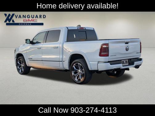 Ivory White Tri-Coat Pearlcoat 2020 RAM 1500 Limited