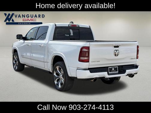 Ivory White Tri-Coat Pearlcoat 2020 RAM 1500 Limited