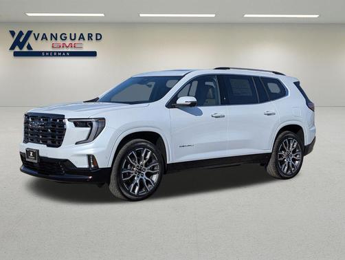 Glacier White Tricoat 2026 GMC Acadia Denali