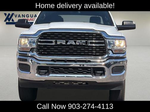 Bright White Clearcoat 2022 RAM 2500 Big Horn Crew Cab 4x4 6'4' Box