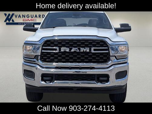 Bright White Clearcoat 2022 RAM 2500 Big Horn Crew Cab 4x4 6'4' Box