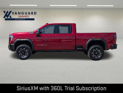 Volcanic Red Tintcoat 2026 GMC Sierra 2500 AT4X