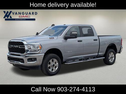 Billet Silver Metallic Clearcoat 2024 RAM 2500 Big Horn Crew Cab 4x4 6'4' Box
