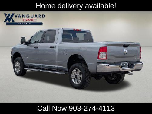 Billet Silver Metallic Clearcoat 2024 RAM 2500 Big Horn Crew Cab 4x4 6'4' Box