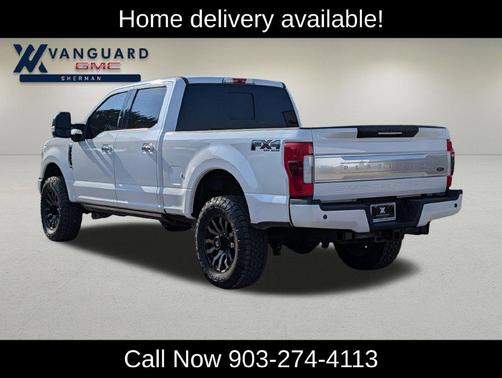 WHITE PLATINUM MET TRI-COAT 2019 Ford F-250 Platinum