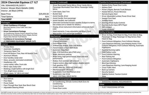2024 Chevrolet Equinox 1LT