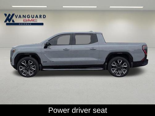 Thunderstorm Gray 2025 GMC Sierra EV Extended Range Denali