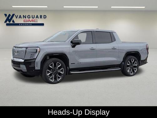 Thunderstorm Gray 2025 GMC Sierra EV Extended Range Denali