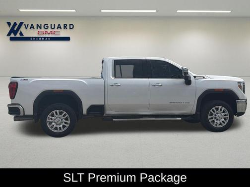 White Frost Tricoat 2023 GMC Sierra 2500 SLT