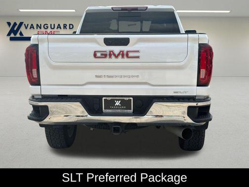 White Frost Tricoat 2023 GMC Sierra 2500 SLT