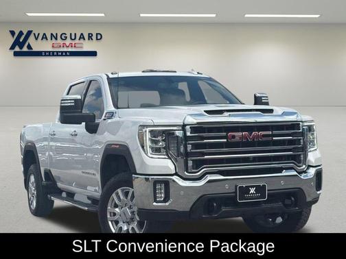 White Frost Tricoat 2023 GMC Sierra 2500 SLT