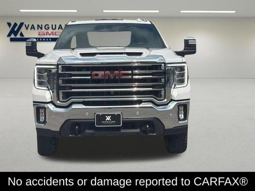White Frost Tricoat 2023 GMC Sierra 2500 SLT