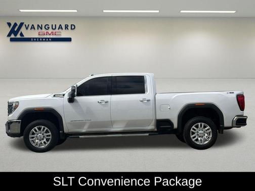 White Frost Tricoat 2023 GMC Sierra 2500 SLT