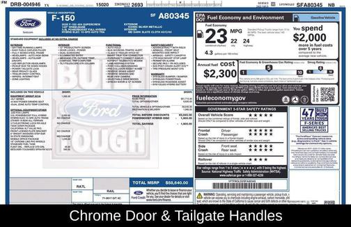 Silver Metallic 2025 Ford F-150 XLT