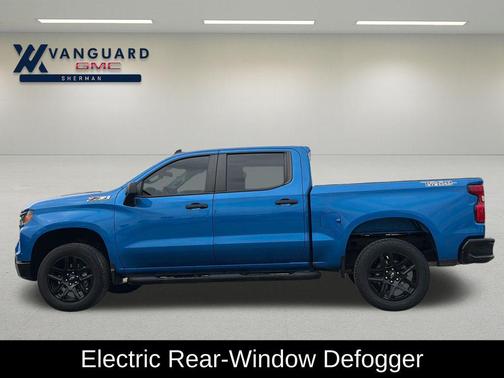 Glacier Blue Metallic 2023 Chevrolet Silverado 1500 Custom Trail Boss