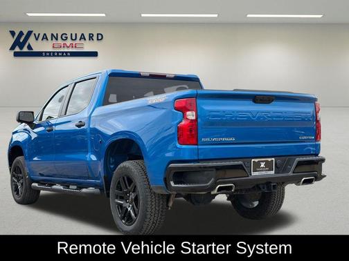 Glacier Blue Metallic 2023 Chevrolet Silverado 1500 Custom Trail Boss