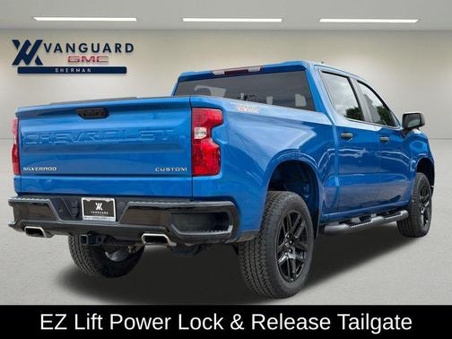 Glacier Blue Metallic 2023 Chevrolet Silverado 1500 Custom Trail Boss