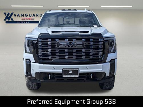 Glacier White Tricoat 2026 GMC Sierra 2500 Denali Ultimate