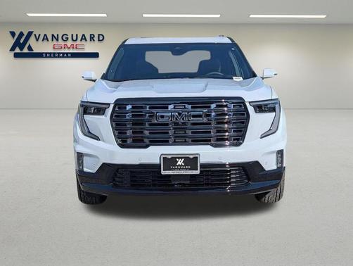 Glacier White Tricoat 2026 GMC Acadia Denali