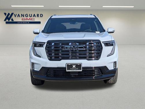 Glacier White Tricoat 2026 GMC Acadia Denali