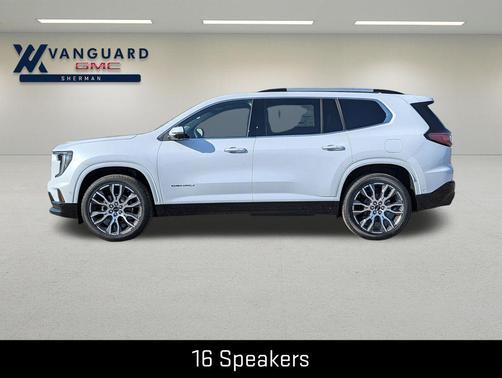 Glacier White Tricoat 2026 GMC Acadia Denali