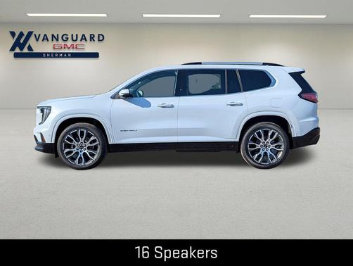 Glacier White Tricoat 2026 GMC Acadia Denali