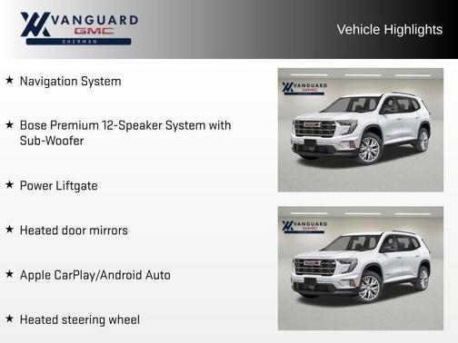 Sterling Metallic 2026 GMC Acadia Elevation FWD