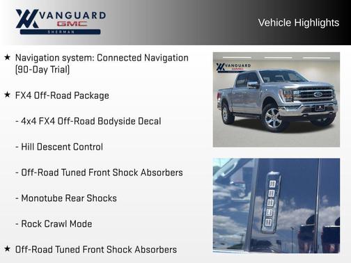 Silver Metallic 2021 Ford F-150 Lariat