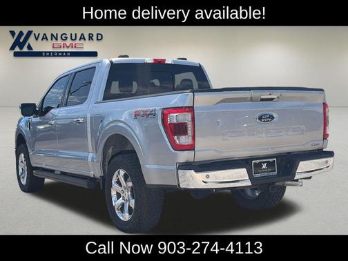 Silver Metallic 2021 Ford F-150 Lariat