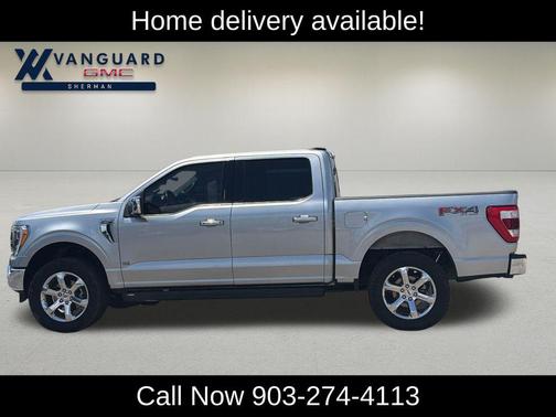 Silver Metallic 2021 Ford F-150 Lariat