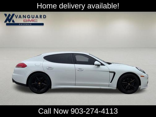 White 2015 Porsche Panamera 4