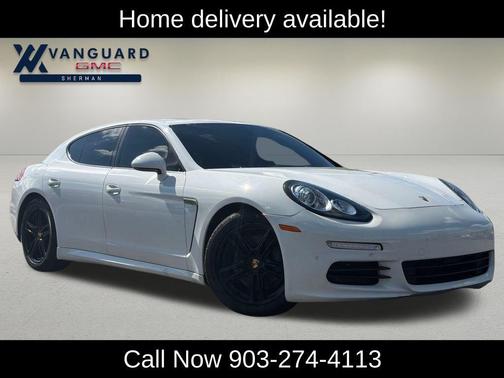 White 2015 Porsche Panamera 4