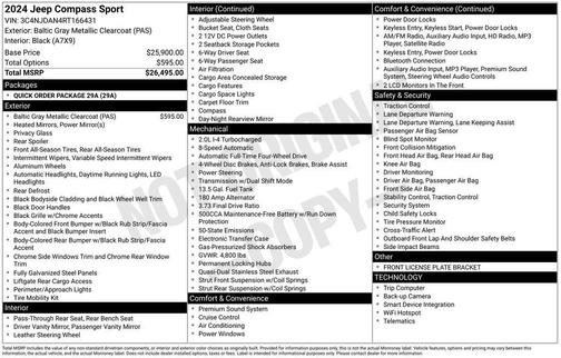 2024 Jeep Compass Sport