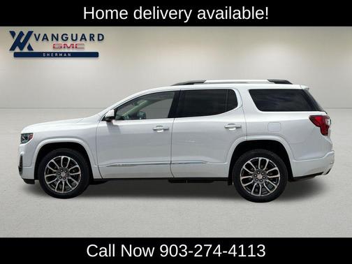 Summit White 2023 GMC Acadia Denali