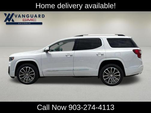 Summit White 2023 GMC Acadia Denali