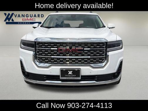 Summit White 2023 GMC Acadia Denali