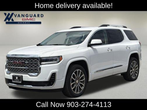 Summit White 2023 GMC Acadia Denali