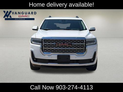 Summit White 2023 GMC Acadia Denali
