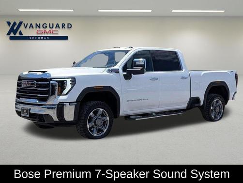 Summit White 2025 GMC Sierra 2500 SLT